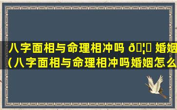 八字面相与命理相冲吗 🦍 婚姻（八字面相与命理相冲吗婚姻怎么样）